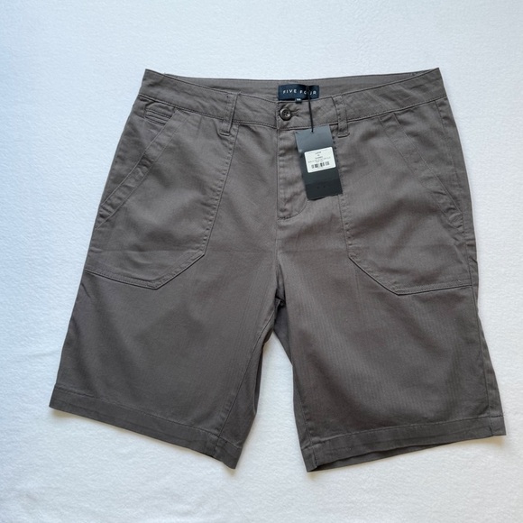 Five Four Men's Gray Outdoor Comfort Shorts Cotton/ Spandex size 33 - Picture 1 of 11